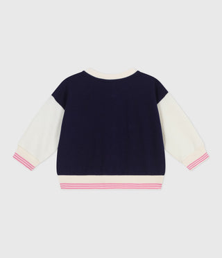 Babies' Varsity-Style Cotton Jacket
