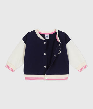 Babies' Varsity-Style Cotton Jacket
