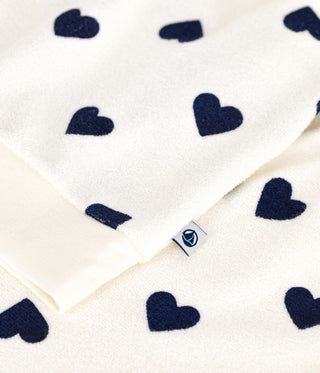 Women's Cotton Terry Pyjamas Printed With Hearts