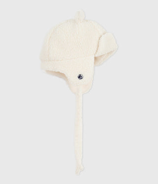 Babies' Chapka in Faux Fur with a Sherpa Lining