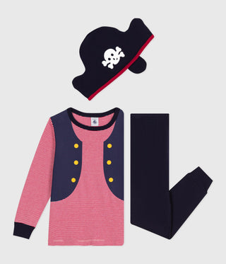 Children's Long-Sleeved Cotton Pirate Costume Pyjamas