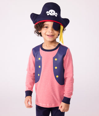 Children's Long-Sleeved Cotton Pirate Costume Pyjamas