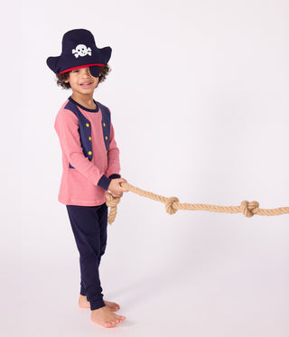 Children's Long-Sleeved Cotton Pirate Costume Pyjamas