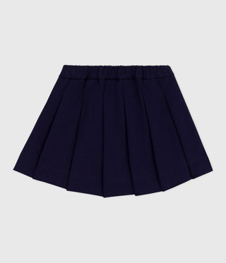 Girls' Plain Cotton Skirt 