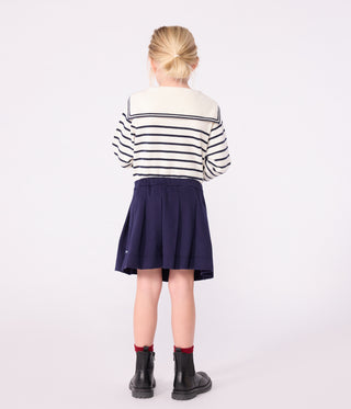 Girls' Plain Cotton Skirt 