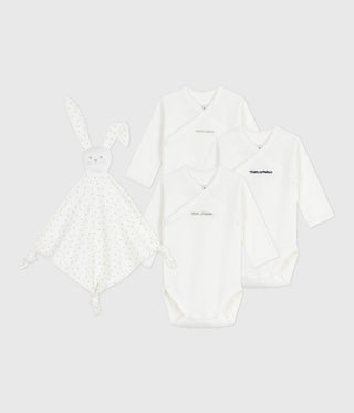 Newborn Babies' Embroidered Cotton Gift Set