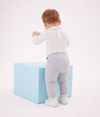 Babies' Plain Thick Cotton Trousers