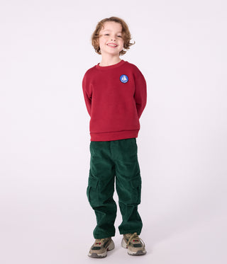 Children's Plain Cotton Sweatshirt 