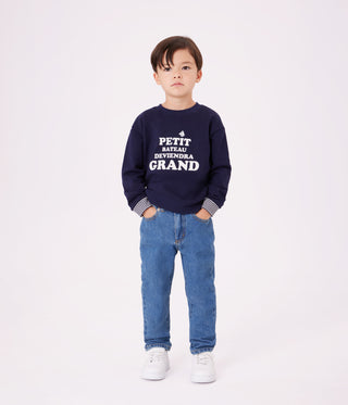 Children's Plain Cotton Sweatshirt 