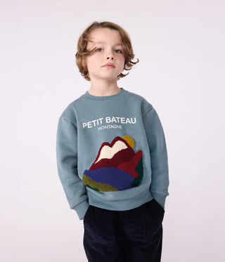 Children's Plain Cotton Sweatshirt 