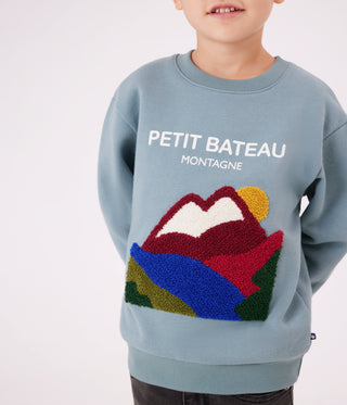 Children's Plain Cotton Sweatshirt 