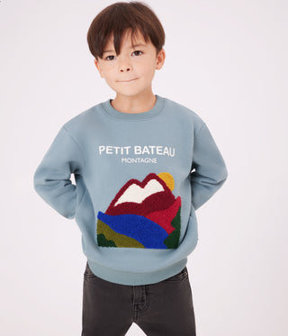 Children's Plain Cotton Sweatshirt 
