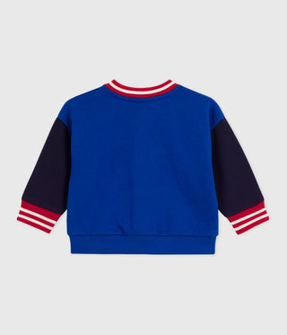 Babies' Varsity-Style Cotton Jacket in Two Colours