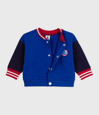 Babies' Varsity-Style Cotton Jacket in Two Colours