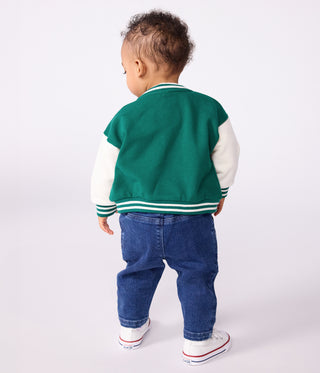 Babies' Varsity-Style Cotton Jacket in Two Colours
