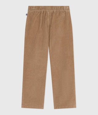 Children's Straight Plain Corduroy Trousers