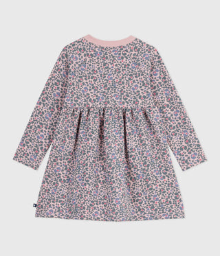 Girls' Long-Sleeved Cotton Dress