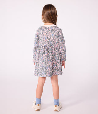 Girls' Long-Sleeved Cotton Dress