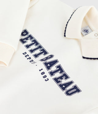 Girls' Printed Cotton Sweatshirt