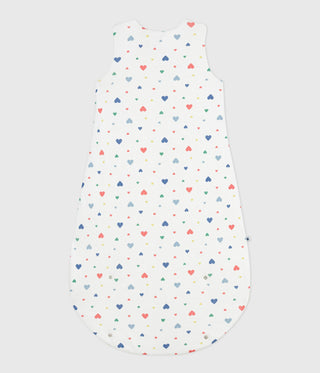 Babies' Cotton Heart Patterned Sleeping Bag TOG 2