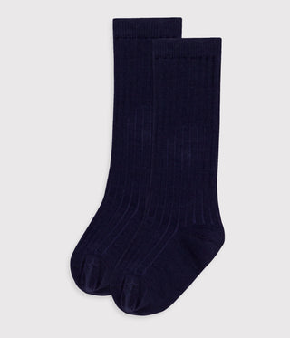Babies' Wool and Cotton Long Socks