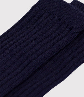 Babies' Wool and Cotton Long Socks