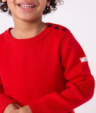 Children's Wool and Cotton Jumper 