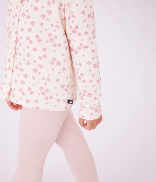 Girls' Plain Cotton Leggings