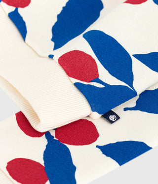 Girls' Printed Cotton Sweatshirt 