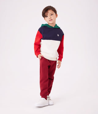 Children's Colourblock Cotton Hoodie 