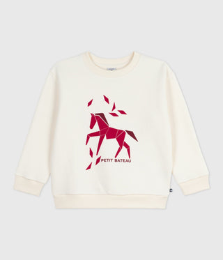 Children's Printed Cotton Sweatshirt