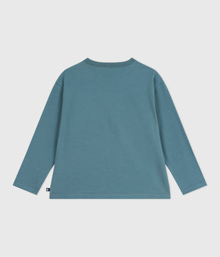 Children's Long-Sleeved Printed Cotton T-Shirt 