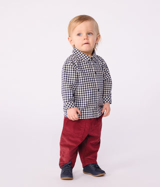 Babies' Checked Flannel Shirt