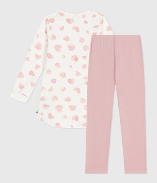 Girls' Floral Print Brushed Fleece Nightdress and Leggings 