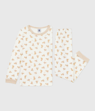 Children's Leopards Print Velour Pyjamas 