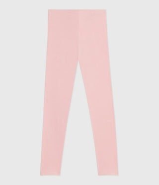 Girls' Plain Cotton Leggings