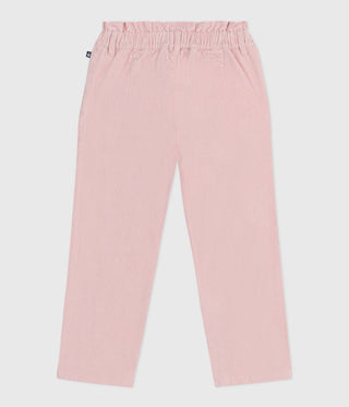 Girls' Plain Corduroy Trousers