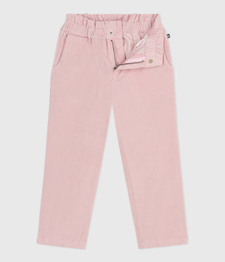Girls' Plain Corduroy Trousers