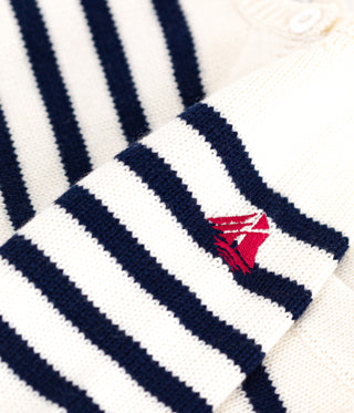 Babies' Two-Piece Stripy Knit Breton Top Outfit