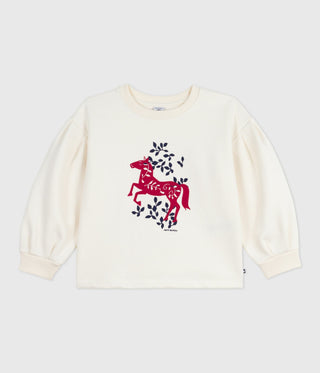 Children's Unicorn Printed Cotton Sweatshirt