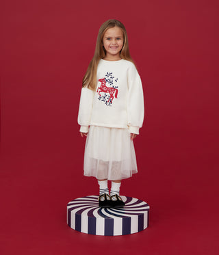Children's Unicorn Printed Cotton Sweatshirt