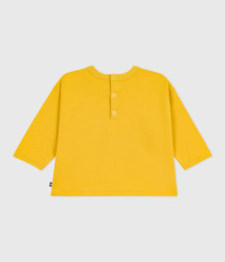 Babies' Long-Sleeved Boat Print T-Shirt