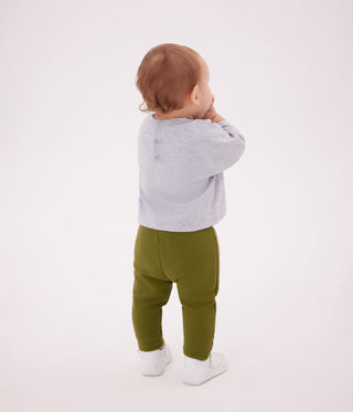 Babies' Long-Sleeved T-Shirt With a Whale Design