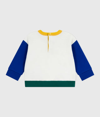 Babies Colourblock Cotton Sweatshirt