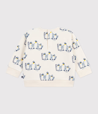 Babies' Penguin Print Sweater