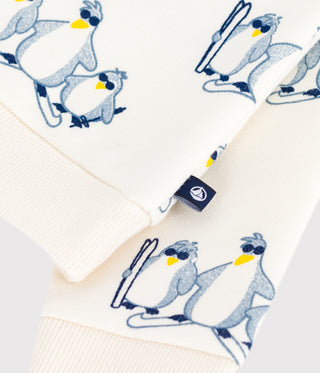 Babies' Penguin Print Sweater
