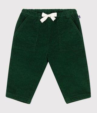 Babies' Plain Corduroy Trousers