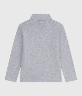 Children's Plain Cotton Rollneck Top