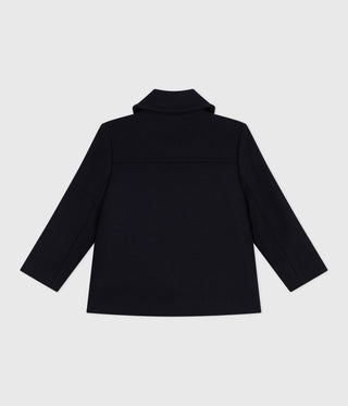 Children's Coat in Plain Woollen Broadcloth