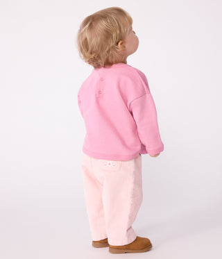 Babies' Petit Bateau Vintage Motif Cotton Sweatshirt